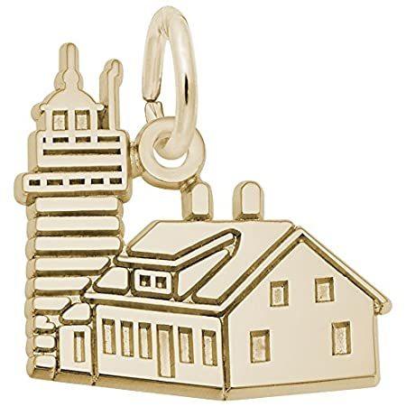Rembrandt Charms 10K Yellow Gold Quoddy Head Light...