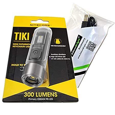 Nitecore TIKI 300 lumen micro USB rechargeable key...