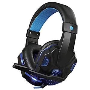 Supersonic Gaming Headphones W/ MIC& LED for PC, Laptops, PS4, Xbox One, Ni｜pennylane2022