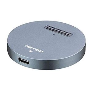 RIITOP NVMe - USBドッキングステーション 外付けM.2 PCI-e NVMe SSD - USB-Cリーダーアダプター M.2 (M