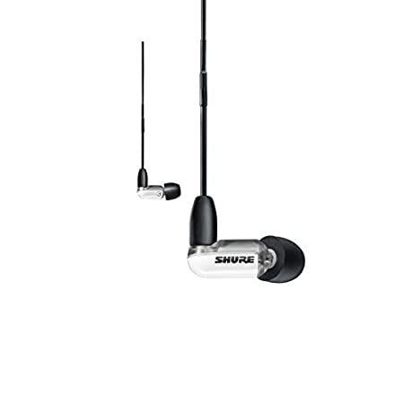 Shure AONIC 3 Wired Sound Isolating Earbuds, Clear...