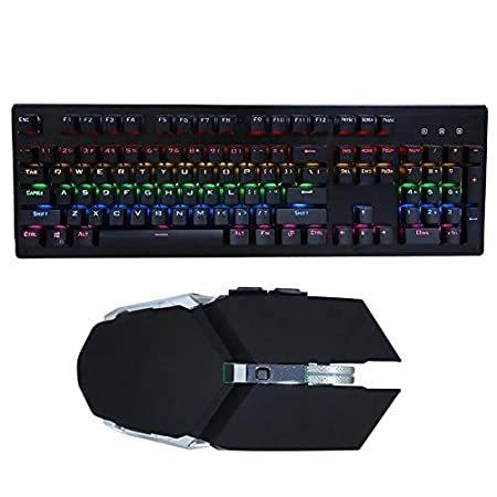 Computer Keyboard Mouse kit, Supports Wired and Wi...