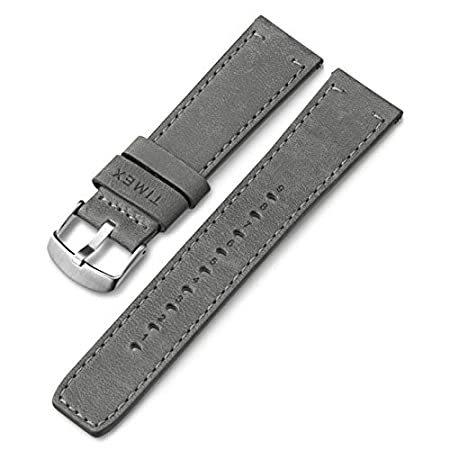 Timex 22mm Genuine Leather Quick-Release Strap &amp;#x...