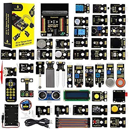 KEYESTUDIO 45 センサースターターキット BBC Microbit (マイクロビットボー...