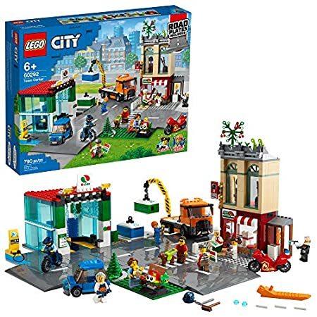 LEGO City Town Center 60292 Building Kit; Cool Bui...