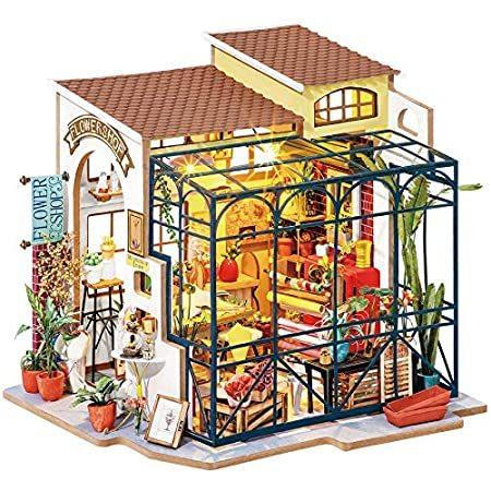 Rolife DIY 小さな家 ミニチュア ドールハウス 3D 木製建物キット 誕生日 母の日 エミ...