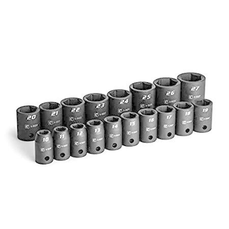 Capri Tools 1/2 in. Drive Shallow Impact Socket Se...