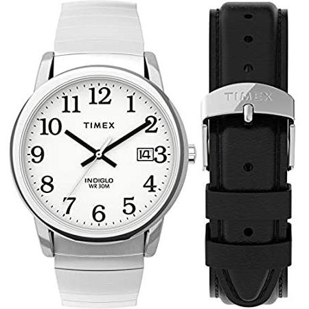 Timex Men&apos;s Easy Reader Quartz Dress Watch with St...