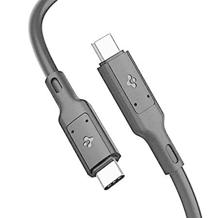 Spigen Thunderbolt 4・3 ケーブル [USB-IF認証 / 100W出 / 40...