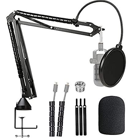 Rode Podmic Stand with Microphone Windscreen and D...