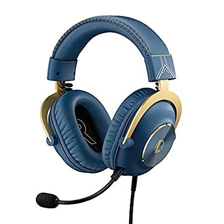 Logitech G PRO X Gaming Headset - Blue VO!CE, Deta...