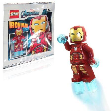 LEGO マーベル アベンジャーズ スーパーヒーローズ ミニフィギュア - アイアンマン (パワーブ...