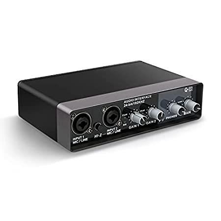 YOUSHARES USB Audio Interface for Recording Music,...