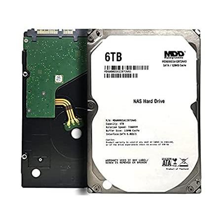 MDD (MD6000GSA12872NAS) 6TB 7200RPM 128MB キャッシュ SA...