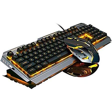 Raxinbang Keyboard Gaming Keyboard Mouse Set,USB W...