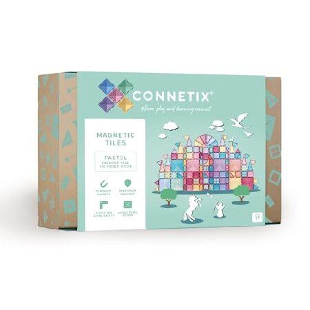 Connetix Tiles 120 Piece Pastel Creative Pack, Edu...