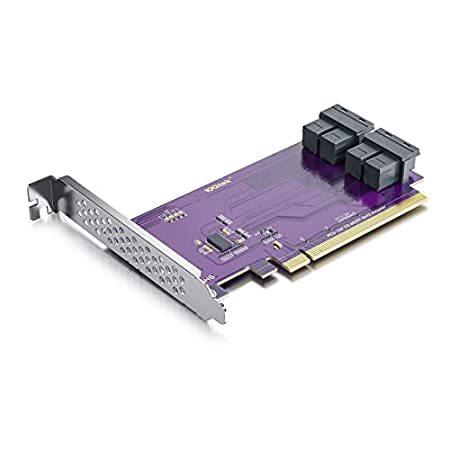PCIe to SFF-8643 Adapter for U.2 SSD, X16, (4) SFF...
