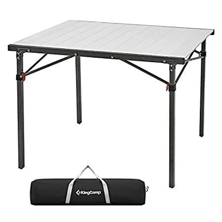 KingCamp Aluminum Camping Table Lightweight Foldin...