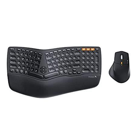 Ergonomic Wireless Keyboard Mouse, ProtoArc EKM01 ...