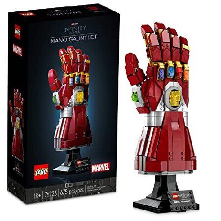 LEGO Marvel Nano Gauntlet, Iron Man Model with Inf...