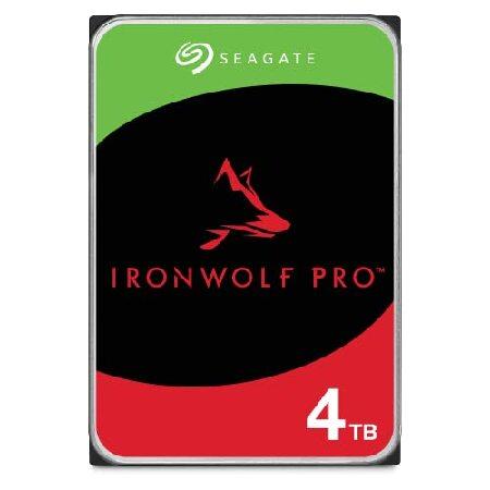 Seagate (シーゲイト) IronWolf Pro 4TB エンタープライズ 内蔵ハードドライ...