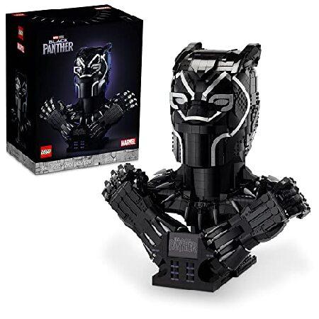 LEGO Marvel Black Panther, King T’Challa Model Bui...