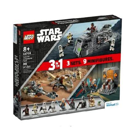 LEGO Star Wars Galactic Adventures 66708, 3-in-1 B...