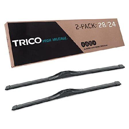 TRICO Solutions High Mileage 28 Inch ＆ 24 Inch Pac...
