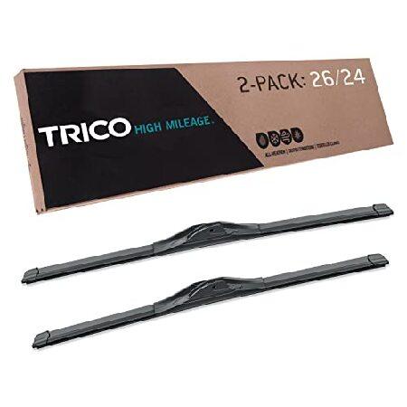 TRICO Solutions High Mileage 26 Inch ＆ 24 Inch Pac...