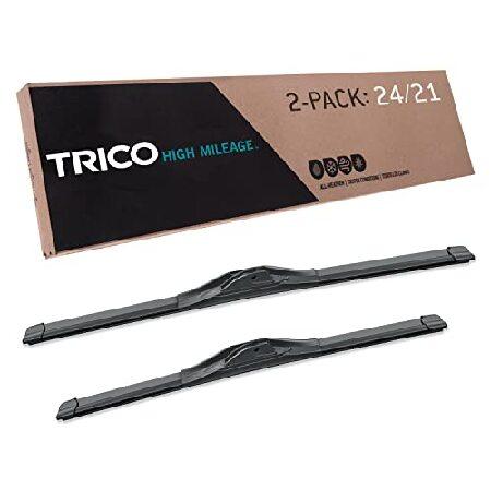 TRICO Solutions High Mileage 24 Inch ＆ 21 Inch Pac...