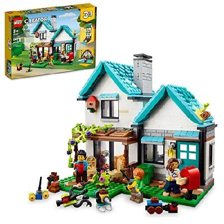 LEGO Creator 3 in 1 Cozy House Building Kit, Rebui...