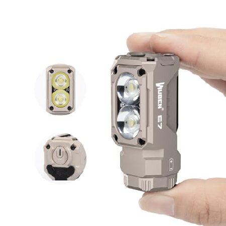 WUBEN E7 1800 Lumen Rechargeable Mini Flashlight w...