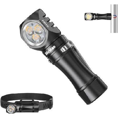 Wurkkos Flashlight Rechargeable 1200 Lumens Small ...