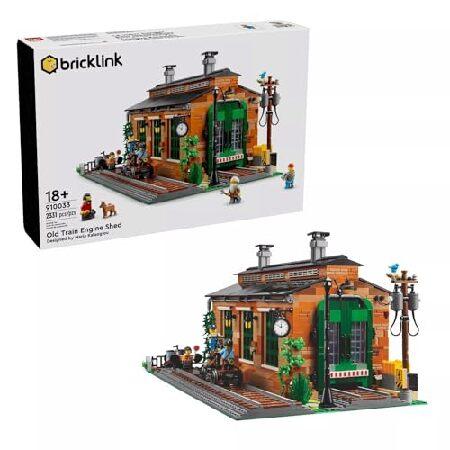 LEGO 910033 Old Train Engine Shed Building Kit - 2...