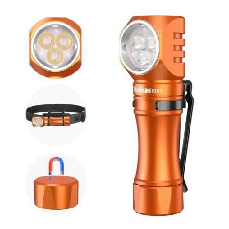 Wurkkos Flashlight Rechargeable 1200 Lumens Small ...