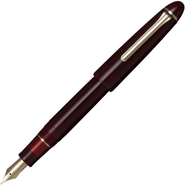 【在庫品】セーラー万年筆 プロフィットカジュアルＬ ゴールドトリム クリアレッド 細字 11-082...