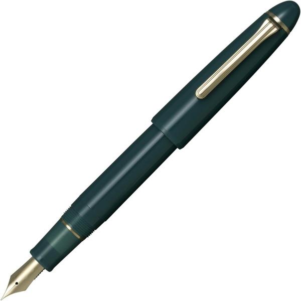【在庫品】セーラー万年筆 プロフィットカジュアルＬ ゴールドトリム クリアグリーン 中字 11-08...