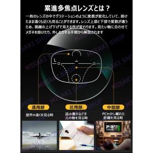 【ケース付】折りたたみ 老眼鏡 ブルーライトカ...の詳細画像3