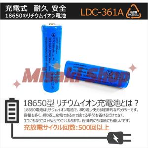当日発送 18650リチウムイオンバッテリー ...の詳細画像1