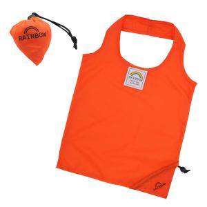 P ひとつぶエコバッグ　OR・オレンジ　1239　ニックナック　02887-05