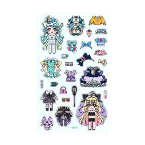 名探偵プリキュア! 変身着せ替えシール B柄 ...の詳細画像1