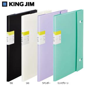 KING JIM（キングジム） クリアーファイル カキコ ジャバラタイプ 24