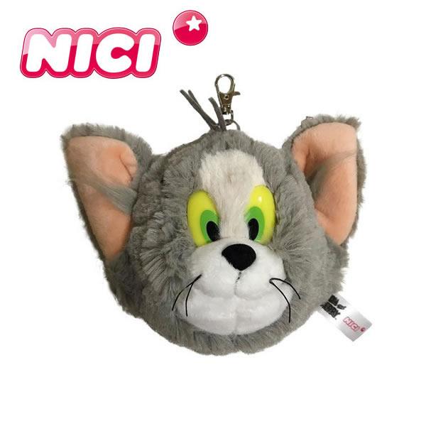NICI ニキ トムとジェリー フィギュア パスケース トム 1016 定期入れ ぬいぐるみ 猫 ネ...