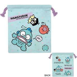 ハンギョドン 巾着 ミント 3464 ケイカンパニー 人気 サンリオ コップ 収納 小物入れ CKC14-HG