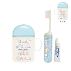 すみっコぐらし 歯ブラシセット チェリー 6397 サンエックス FE35103 かわいい 歯ブラシ 歯磨き 洗面所 キャラクター 人気 おすすめ sanx