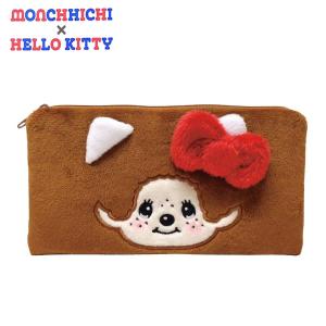 モンチッチ × ハローキティ フェイス巾着 6279 ケイカンパニー