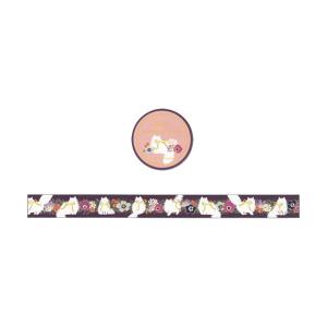 ミッフィー マスキングテープ クツワ miffy MIFFY&ANIMALS シール 雑貨