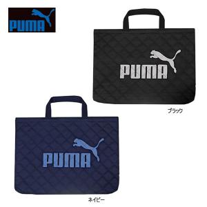 プーマ レッスンバッグ 無地 クツワ 新入学  男の子 カバン 手提げバッグ 小学生 かっこいい 入学準備 PUMA スポーツ PM413｜penport