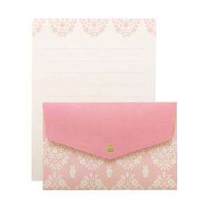 女子文具 ミッフィー ミニメッセージ ダマスクピンク 7365 マルアイ レ-MY3P P