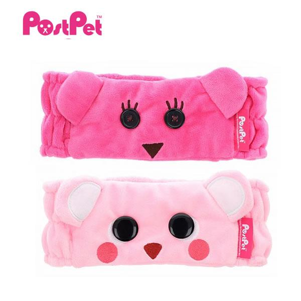 Post Pet ポストペット ヘアバンド サンスター文具 ピンクのクマ おしゃれ かわいい キャラ...